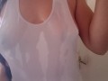 CAMISETA MOJADA: y tú qué harías con mis tetas?