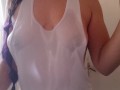 CAMISETA MOJADA: y tú qué harías con mis tetas?