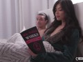 Big Boobs Brunette Scarlett Alexis Tries To Wait For Marriage But Gets Busted With Her Toys And Gets A Hardcore Fucking