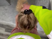 Daddy came home from work to a surprise!