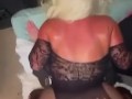 *THAT BOUNCE BACK* Chloe Blacc throws her big juicy booty back on big beautiful BBC