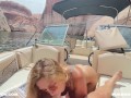 Naughty Public boat Sex on Vacation with Molly Pills - Horny Hiking - POV