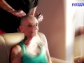 Lisa Fox shaving head 2023. With big love to Sinéad O'Connor