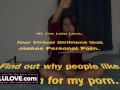 Babe chatting candidly & openly about boob job plans & IUD and PMS issues, plus her 1st improv performance - Lelu Love