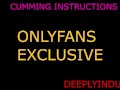 cumming instrucrions listen to my voice and do as your told (audioroleplay) dirty nasty talking