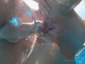 Fucking in the Pool and Underwater - Explosive Cumshot 💦