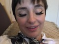 POV Roleplay with Stevie Moon naughty student pussy eaten and sucks cock
