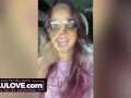 Babe danced on the pole in loud club then behind the scenes naked naught updates mixed with candid daily vlogs - Lelu Love