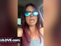 Babe danced on the pole in loud club then behind the scenes naked naught updates mixed with candid daily vlogs - Lelu Love