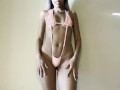 TINY AND HOT Try on haul sling it bikinis