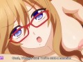 Busty glasses babe gets her doggystyle position with her lover | Anime Hentai 1080p