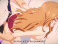 Busty glasses babe gets her doggystyle position with her lover | Anime Hentai 1080p