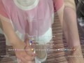 Ken accidentally saw and fucked Barbie in a hotel room! 👚 Wet pussy close up and loud moans 🤤💦