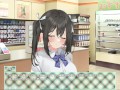 【アニメーションエロゲー実況(体験版)】letnie'stra -あなたと過ごすひと夏の- 爆乳J〇のおっぱい揉んでフェラしてもらって・・(モーションアニメ同人エロゲー Hentai game)