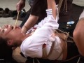 Whilst Bound This Submissive Japanese Beauty Is Taken To Sweaty Orgasm Through Caning And Toys