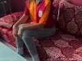 Sie liebt ihren türkischen fußball verein und reitet dildo
