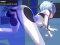 Hentai animation Rei anal sex