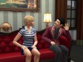 Babysitter Summer Holiday wants to fuck her boss' big dick. Sims 4