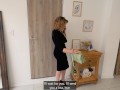 I came inside my dad´s girlfriend after a relaxing massage.