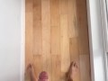 Walking Boner Piss! Then I cum all over it (TEASER - FULL VERSION ON FANSLY)