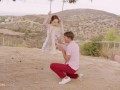 ULTRAFILMS Cute girl Lottie Magne getting fucked by her boyfriend outdoors