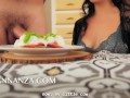 Femdom Cum Eating Instructions - CUM ON FOOD!!