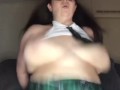 THICK WHITE BBW RIDES COCK TO ORGASM AND CREAMPIE