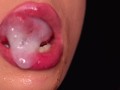 CLOSE UP: BEST Juicy LIPS Sucking Your DIRTY STINKY COCK! You will CUM TWICE! CUM PLAY! BLOWJOB