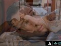NURU MASSAGE - Hottie Aften Opal Takes A Big Dick Deep In Her Wet Pussy During NURU Massage