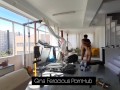 The busty slut latina fucking with her stepbrother in gym. She loves to feel huge cock inside pussy