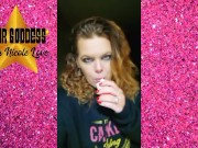 Ms. Dana Nicole catering to your smoking