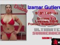 Watch powerhouse Izamar work Milcah and make her cum. Milcah gets trapped on the mats a few times, l