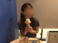 【個人撮影】江の島🏝️旅館で初めての首絞め中出しSEXする素人カップル♡／Japanese amateur hentai ／日本人／パイパン／色白／美少女