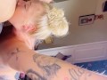 I give my husbands friend a sloppy Rimjob (ONLYFANS @blondie_dread)