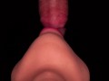 CLOSE UP Bottom VIEW: BEST Milking Mouth will MILK Your DICK and ALL Your CUM! HOTTEST BLOWJOB ASMR