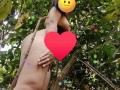 Outdoor Masturbate: Small BBGurl dumayo sa Bukid Nakatuwad nagfinger 😋