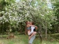 Tied up in a blooming apple tree - RosenlundX - HD