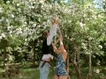 Tied up in a blooming apple tree - RosenlundX - Vertical HD
