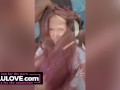 Babe giving dick rates & spreading creampie pussy closeups & other behind the scenes daily candid vlogs - Lelu Love