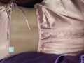 Waking him up with sexy ass in silk