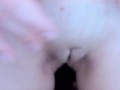 A GIRL MASTURBATES THE CLITOR WITH HIPS AND A FINGER // FEMALE SOLO MASTURBATION AND SHAKED ORGASM