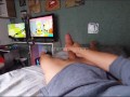 Young man jerks off before his stepmom gets home!