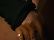 Chubby Ebony Artist squirting repeatedly