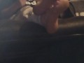 Smoking while showing my big soles off 420