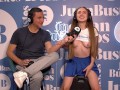 Latina Olivia Prada beautiful young lady rides sex machine and cums like crazy | Juan Bustos Podcast