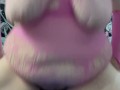 BIG TIT THICK CHUBBY WHITE GIRL RIDING COCK MAKING HIM CUM IN MY FAT WHITE PUSSY