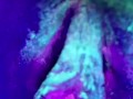 I painted my pussy in UV colors then of course squirted!! 💦💦🔥🔥