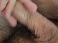 Taking it deep and cumming on my chest