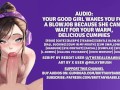 Audio: Your Good Girl Wakes You Up Because She Cant Wait For Your Delicious Cummies