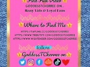 Goddess smoking and blowing smoke with big red lips